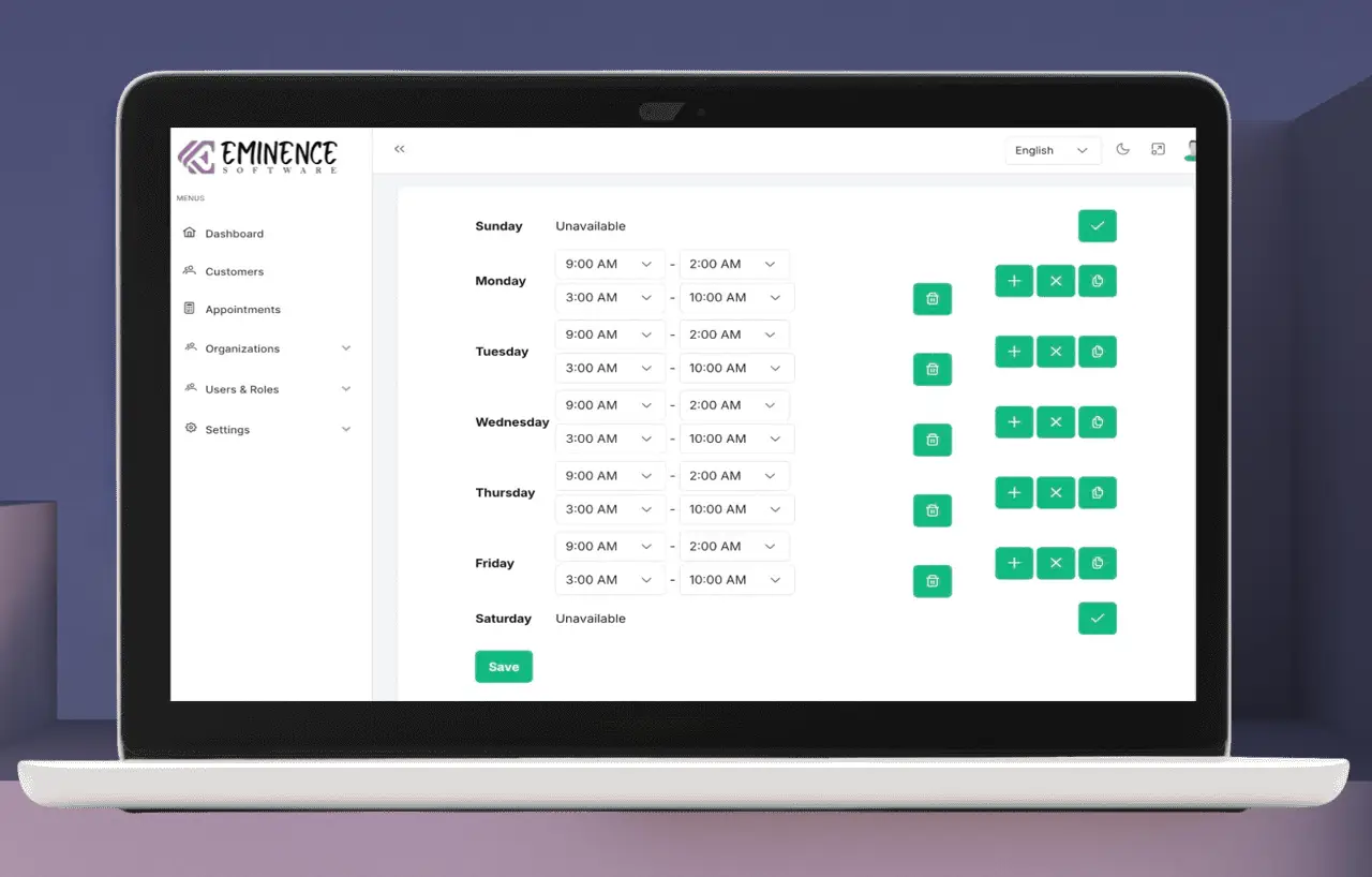 SaaS Booking Platform
